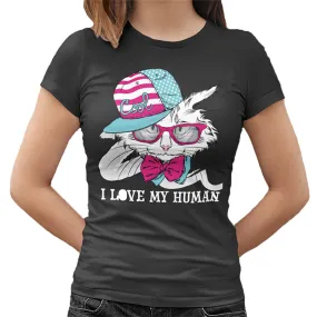 Cat Shirts I Love My Human Cat Lady Tee