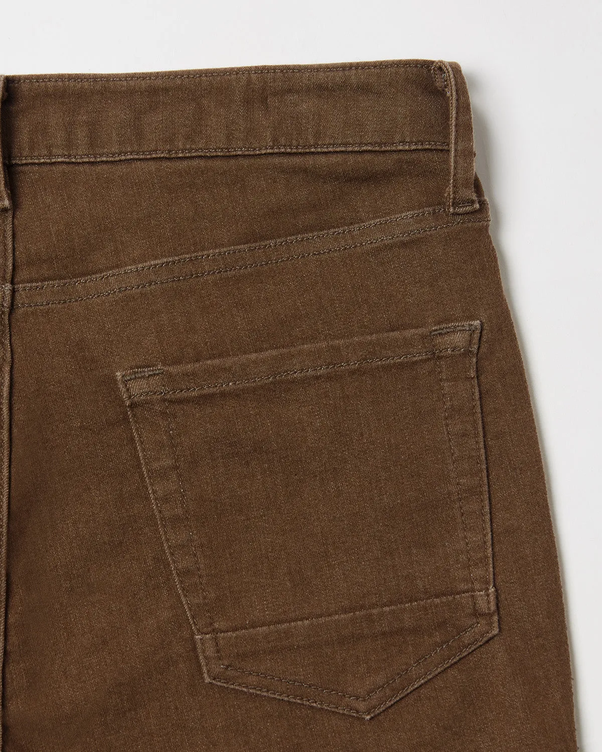 Earthy Brown Stretch Jeans