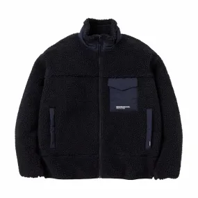 Neighborhood Boa Fleece Jacket (Black)