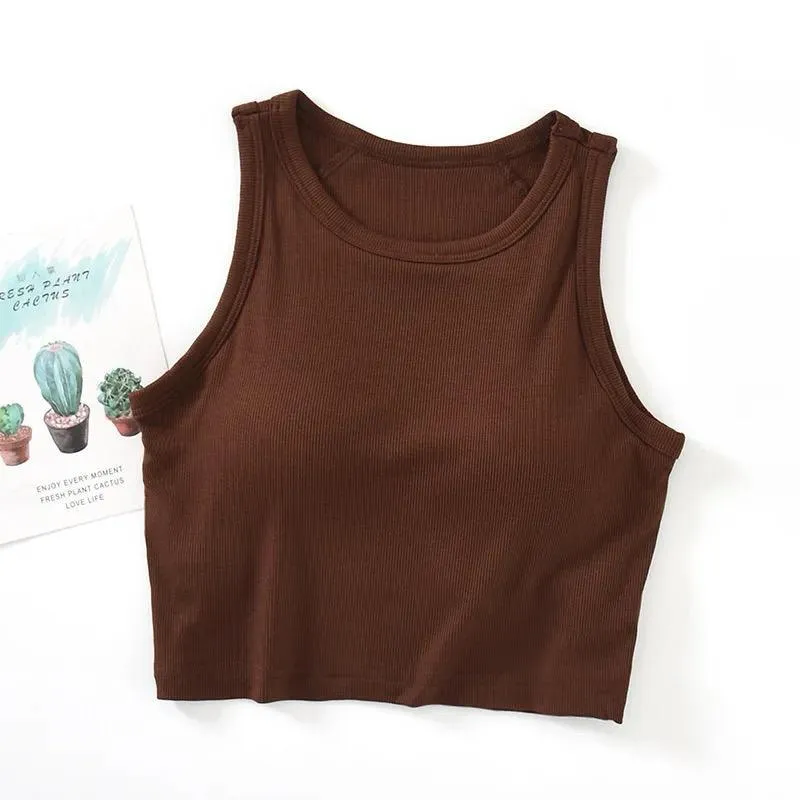 Nicole Tank Tops with Inbuilt Bra