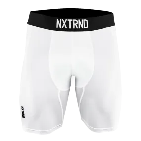 Nxtrnd Core Compression Shorts White