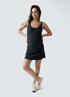 Rib Exercise Maternity Dress