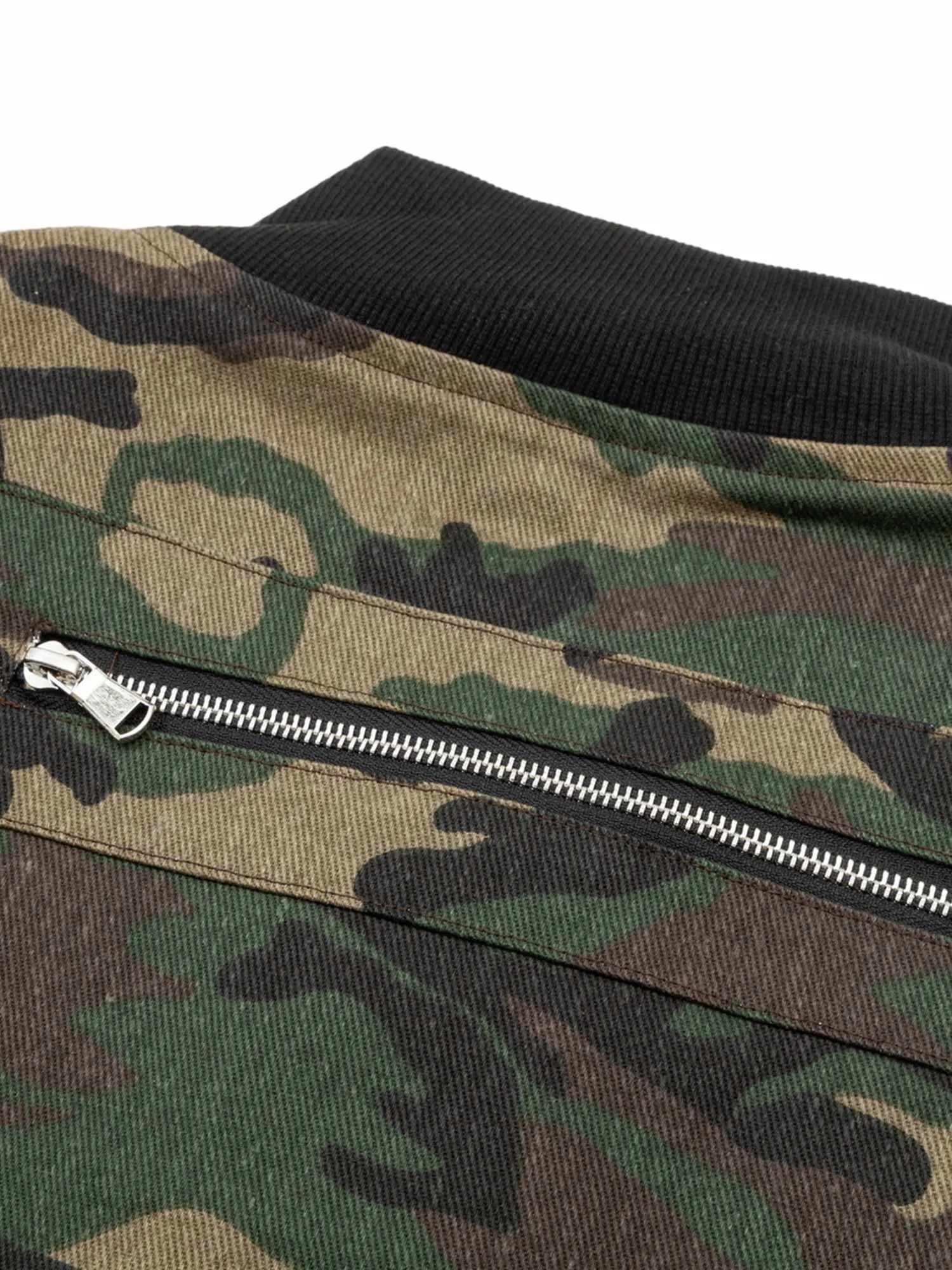 Thesupermade Camouflage Bomber Jacket